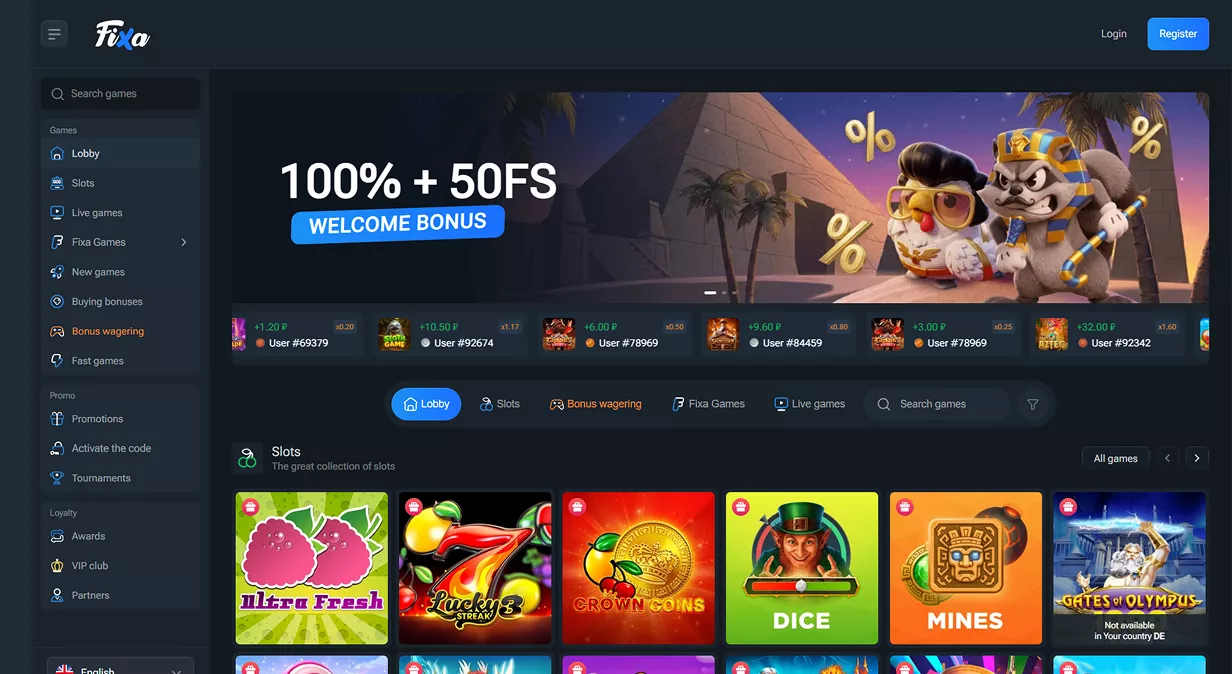 Fixa casino
